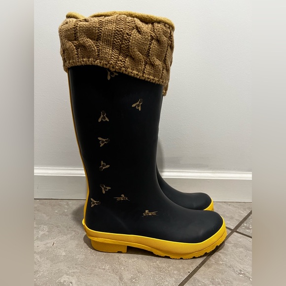 Serra Tall Rain boots with inner sock - Picture 1 of 8